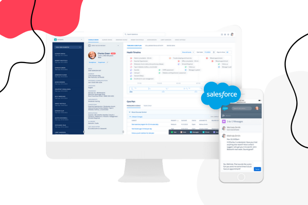 Salesforce Health Cloud for Digital Health products